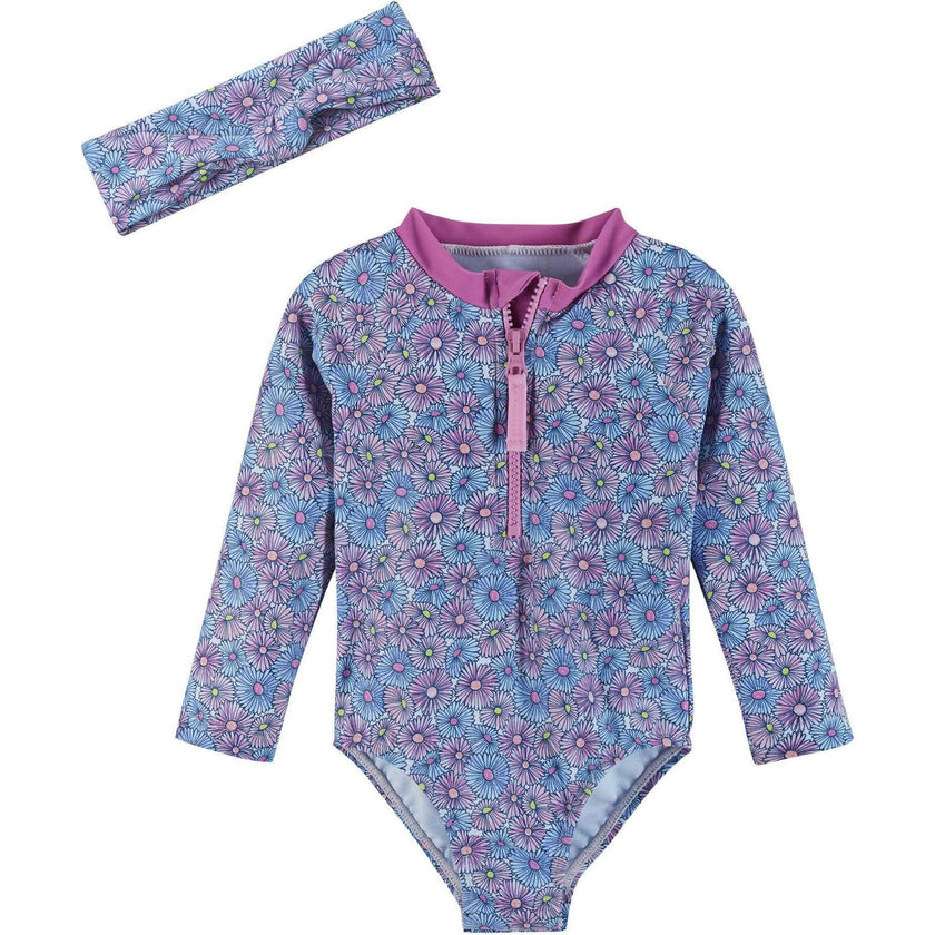 Daisy One-Piece Rashguard Set