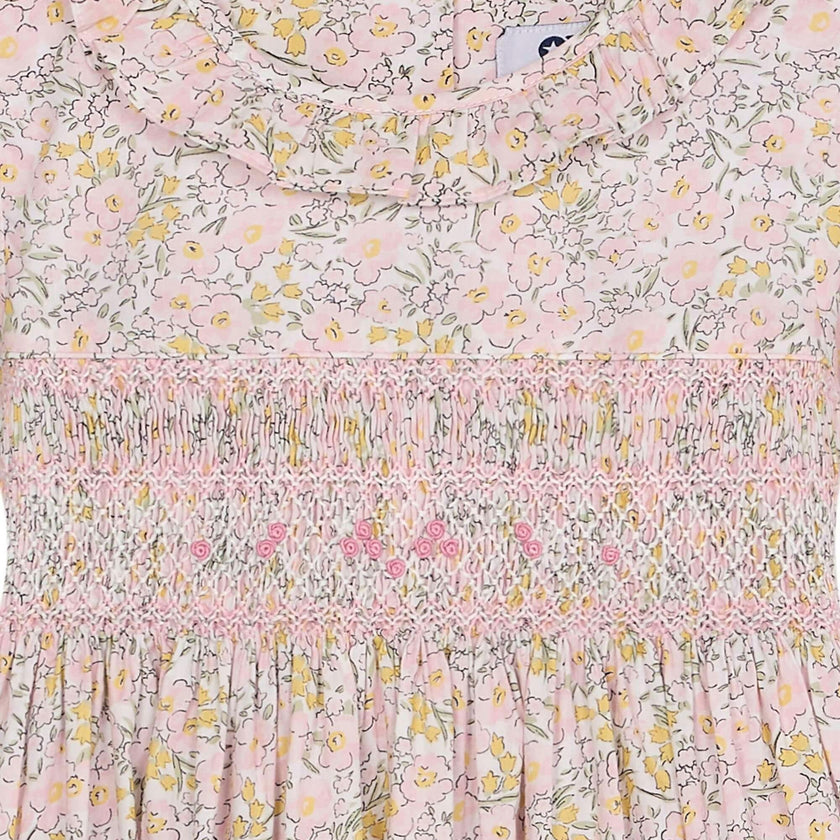 Smocked Girls Dress