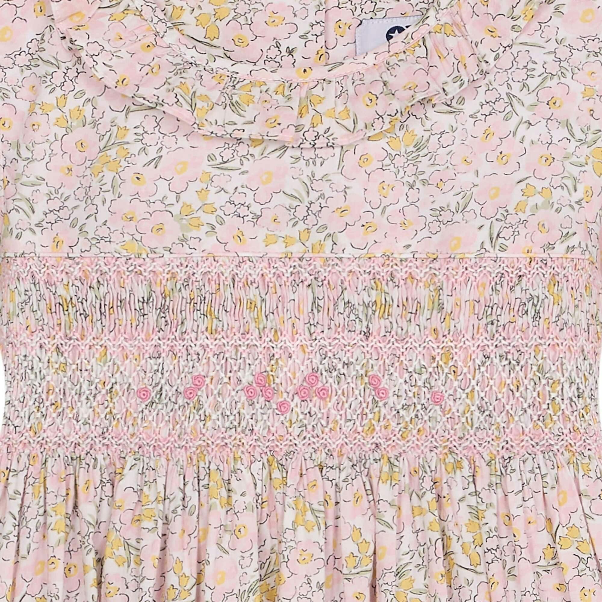 Smocked Girls Dress