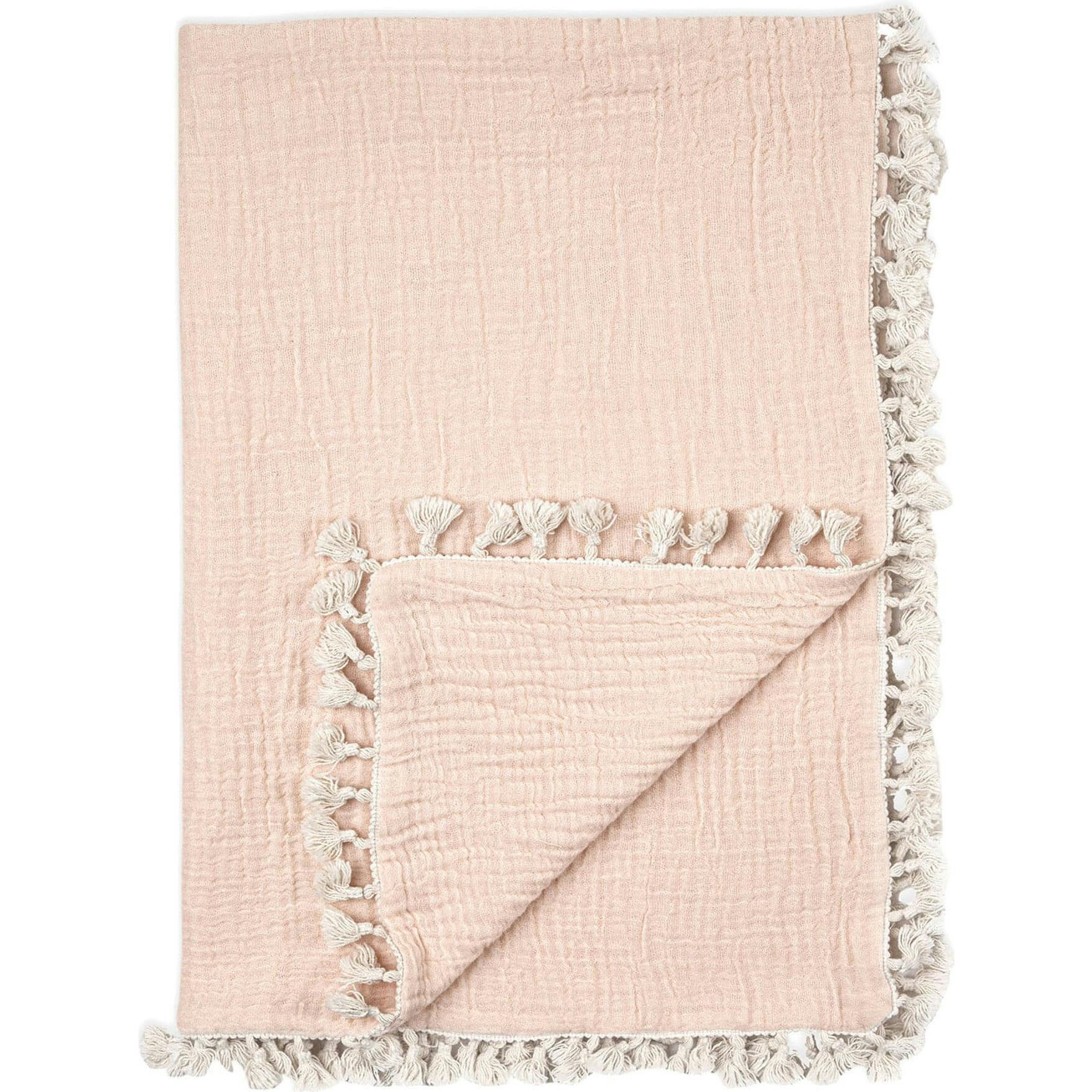 6 Layer Muslin Blanket Desert Rose