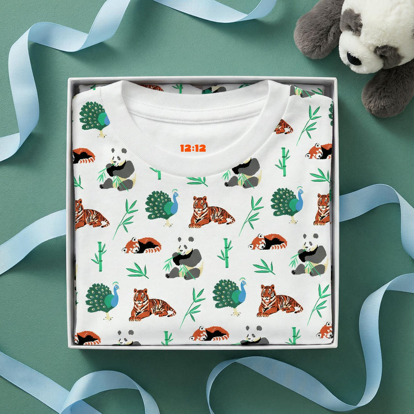 The Organic Long Sleeve Pajama Set [Zen Zoo]