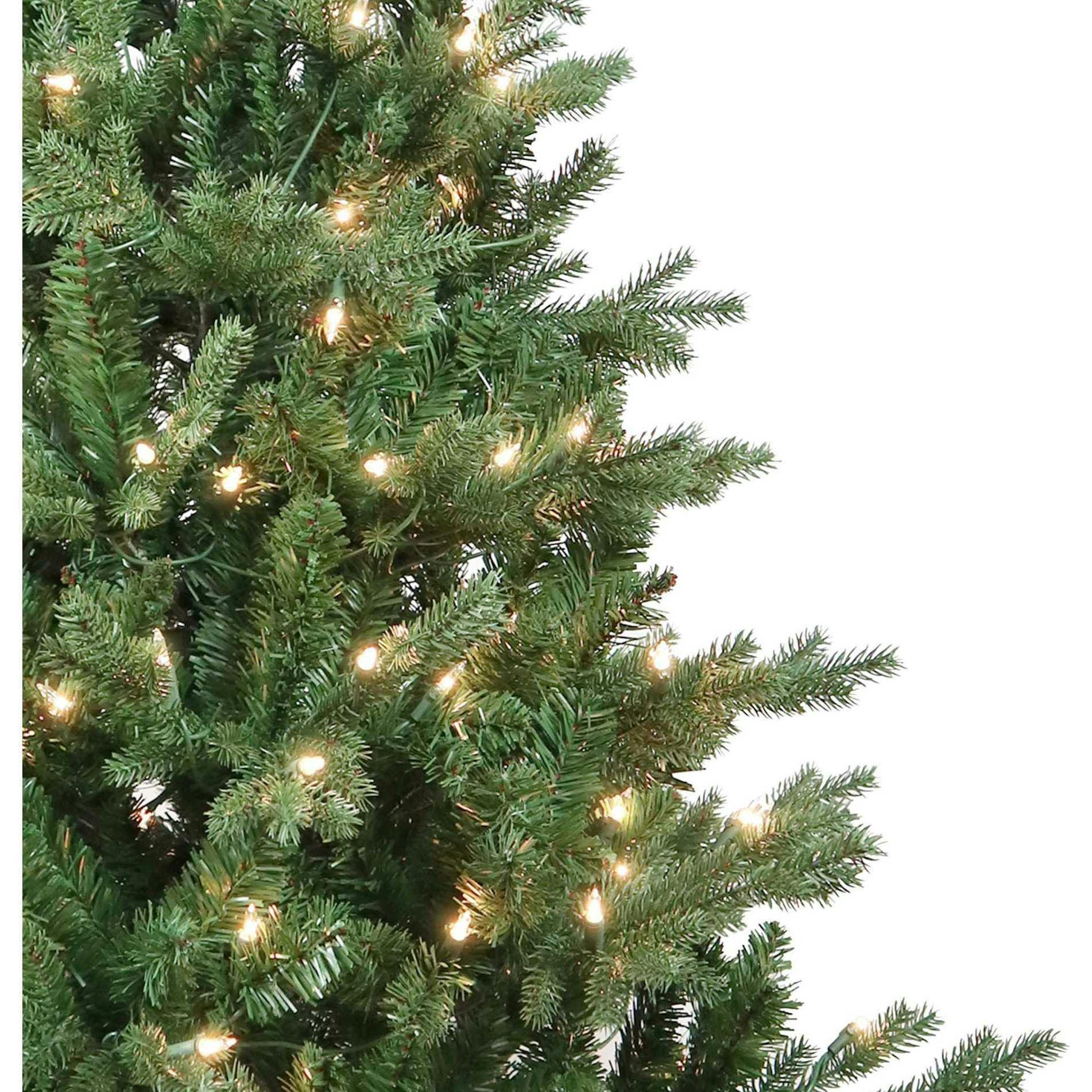 4.5-Foot Pre-Lit Clear Incandescent Jackson Pine Tree