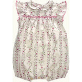 Romper Gilda Hand-Smocked Roses Farandole, Florals