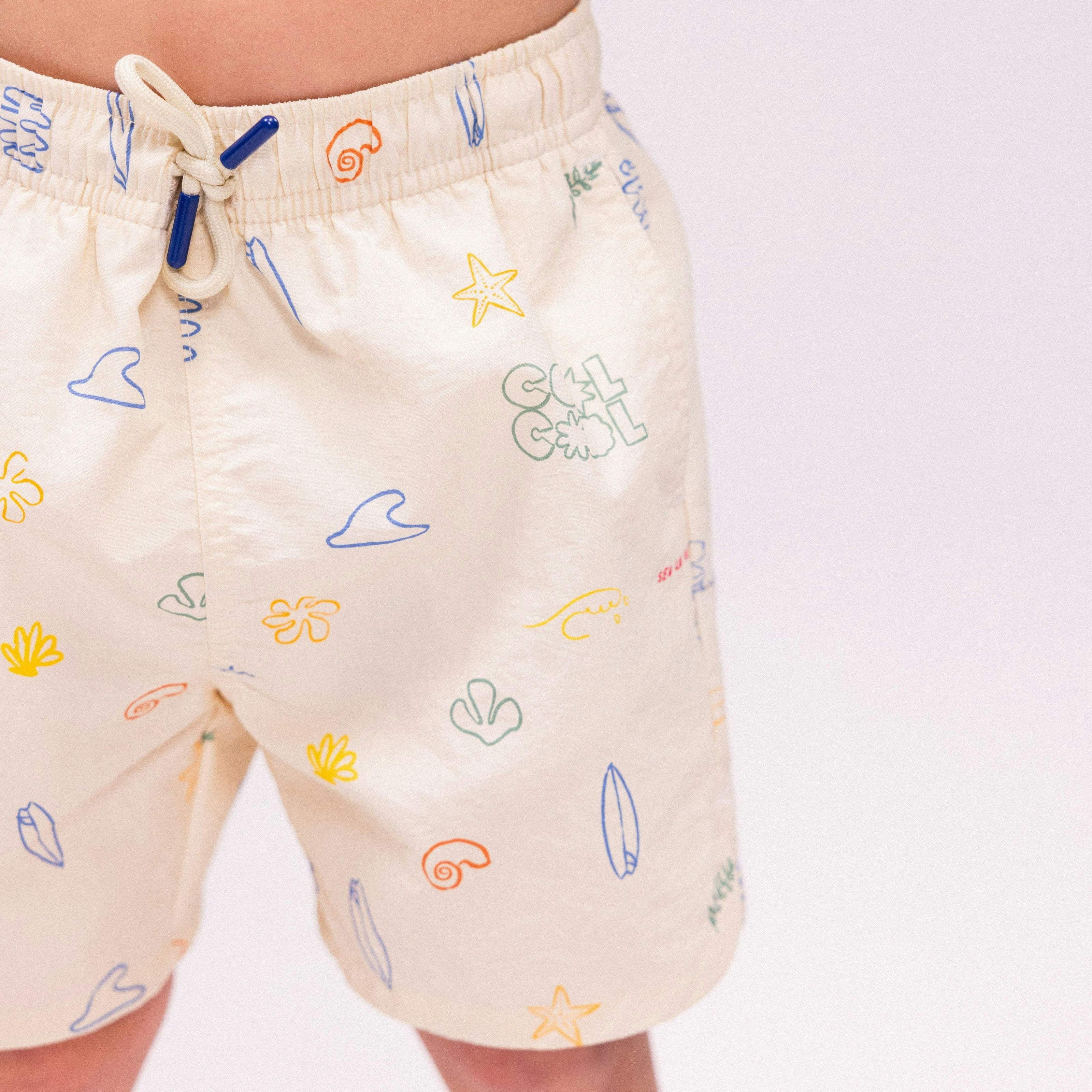 Swim Shorts - Multicolored - Surfer