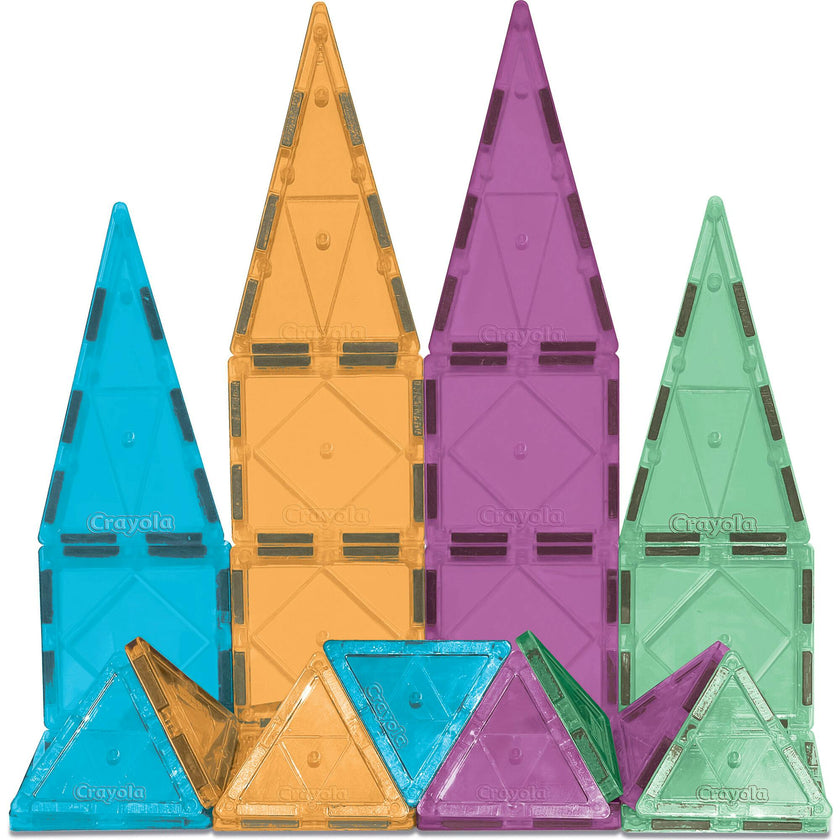 Crayola Colors of Kindness Magnetic Tiles 24 Piece Set