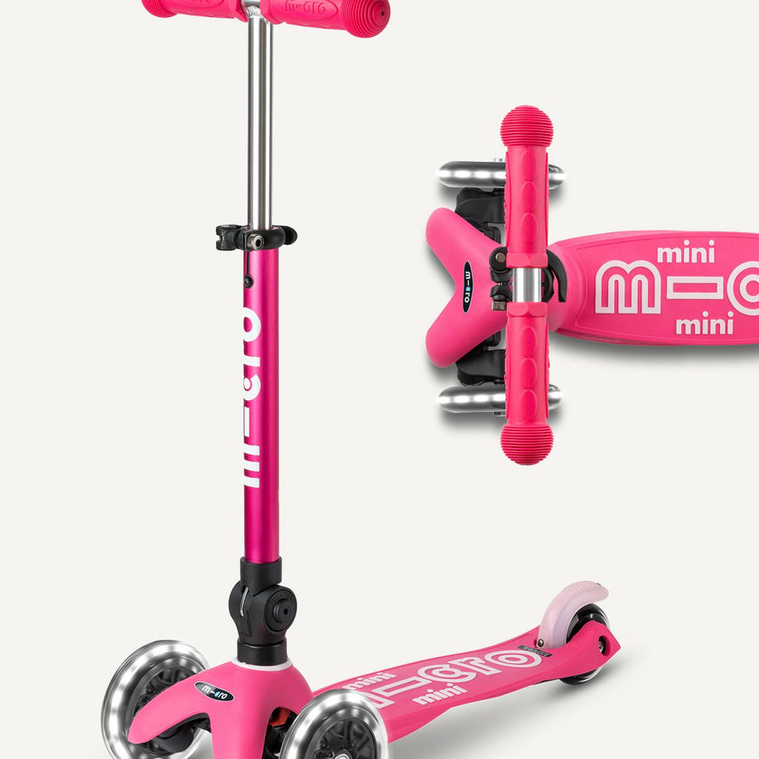 Micro Mini Foldable LED Scooter