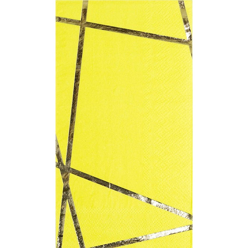 Enchanté Chartreuse Guest Napkins