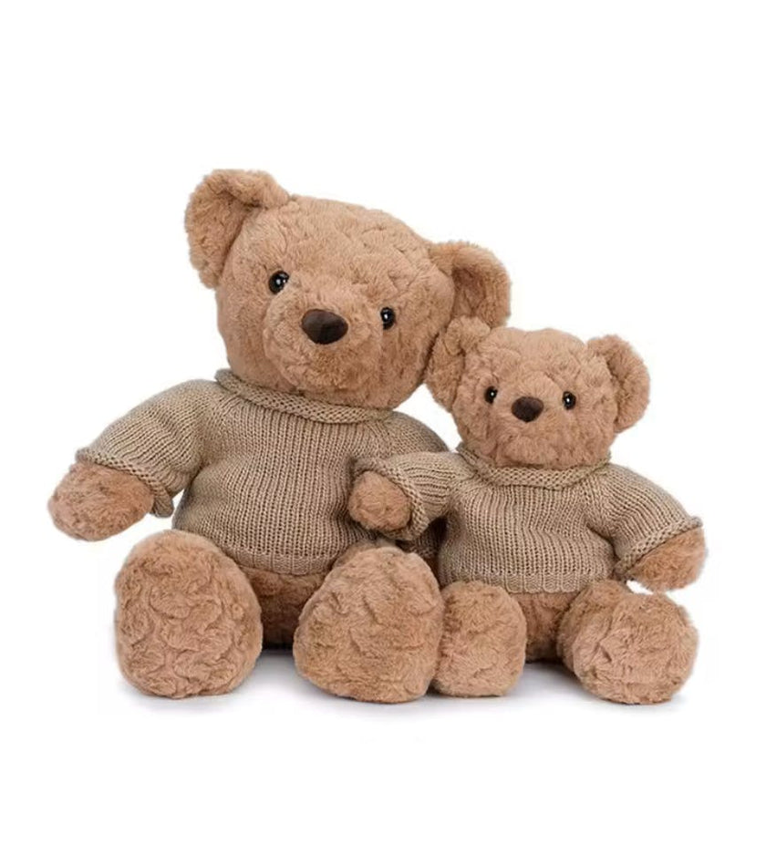 McHugs Brown Bear Weighted Plush Animal 36 cm