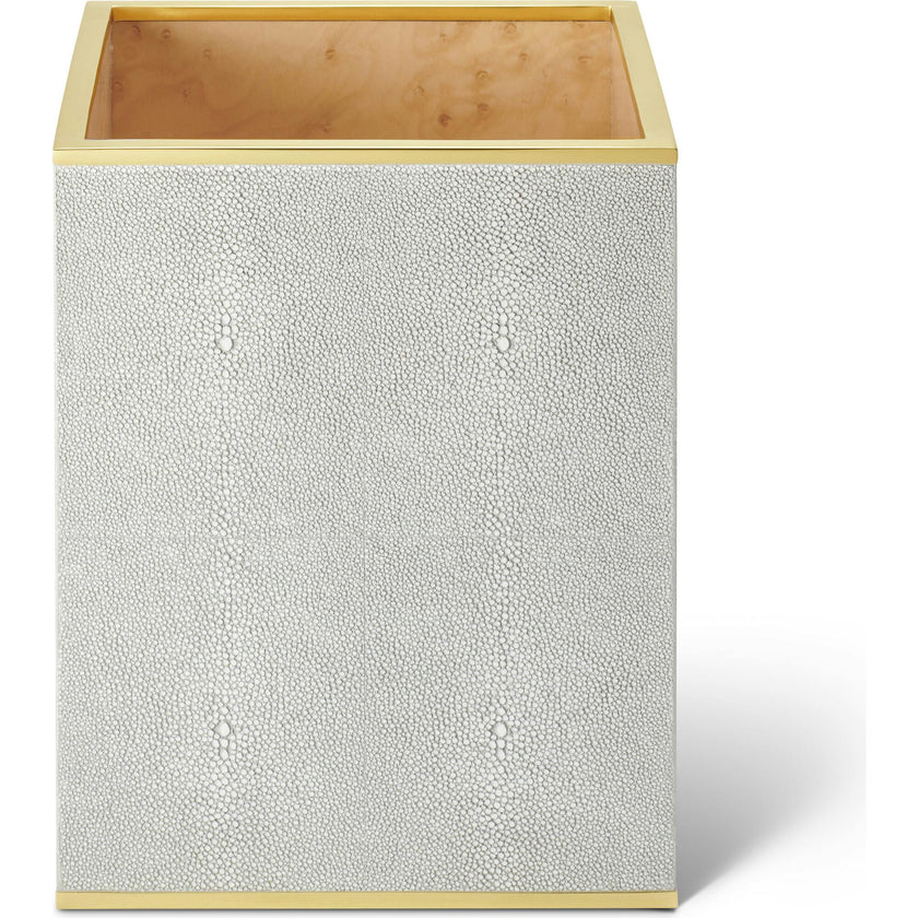 Classic Shagreen Waste Basket