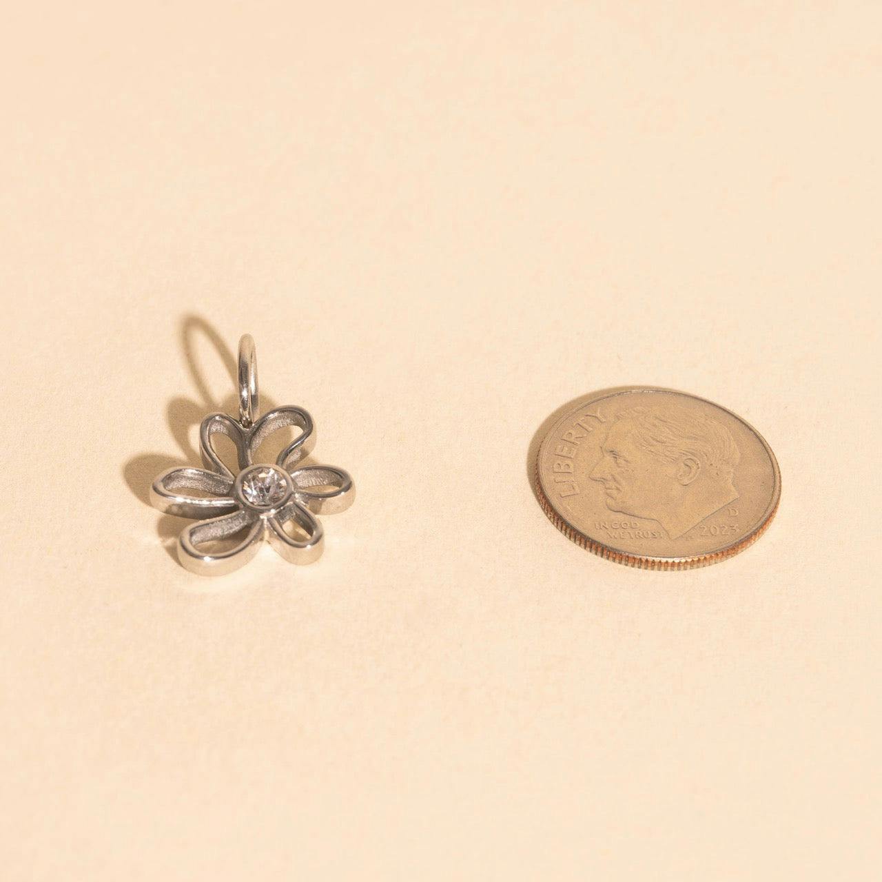 Flower Necklace Charm