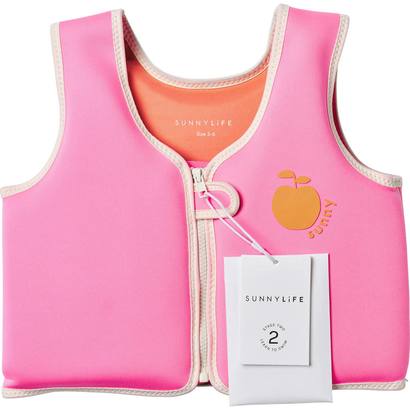 Float Vest: 3-6Y - Poppy the Peach