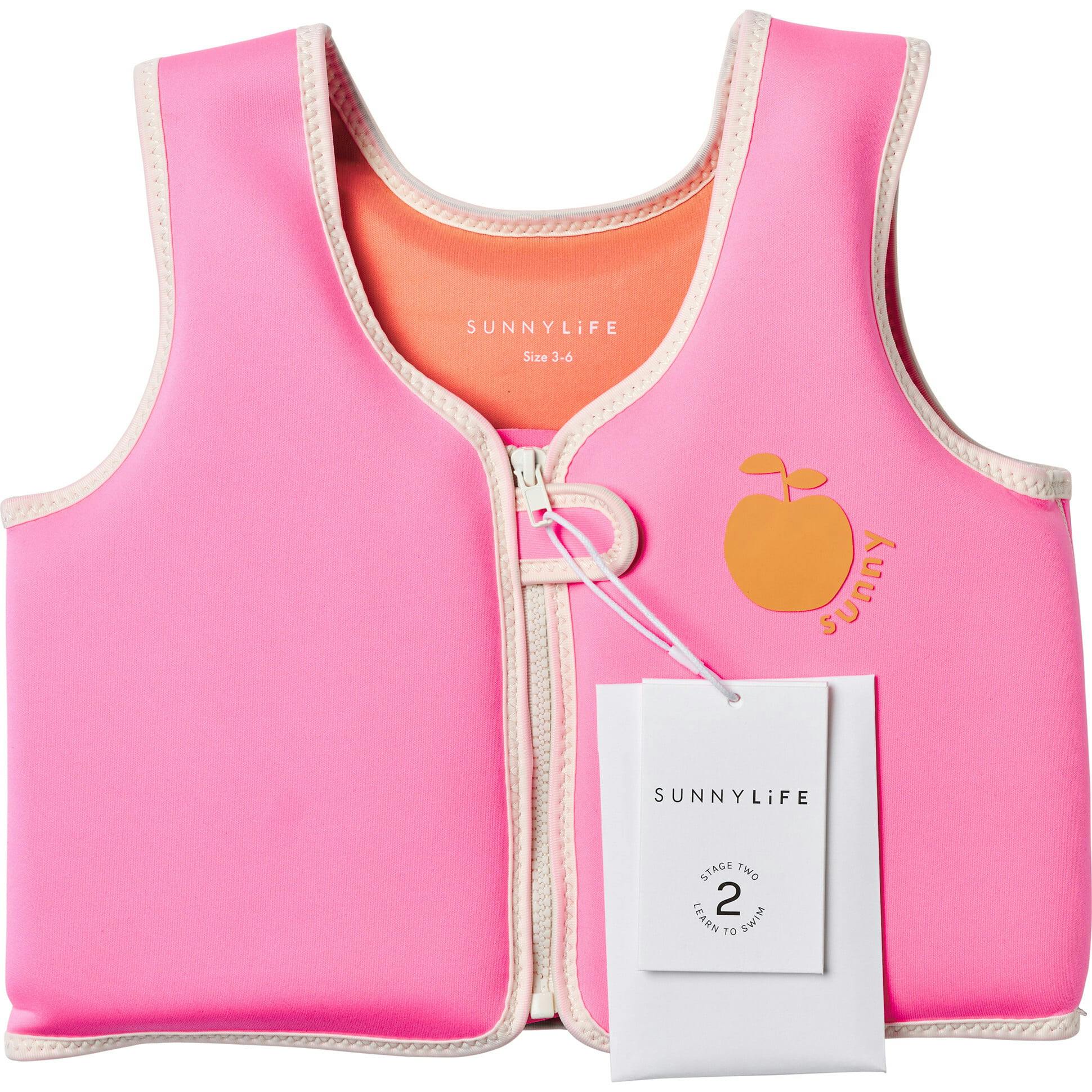 Float Vest: 3-6Y - Poppy the Peach