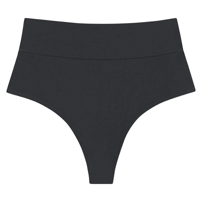 Added Coverage High Rise Bikini Bottom
