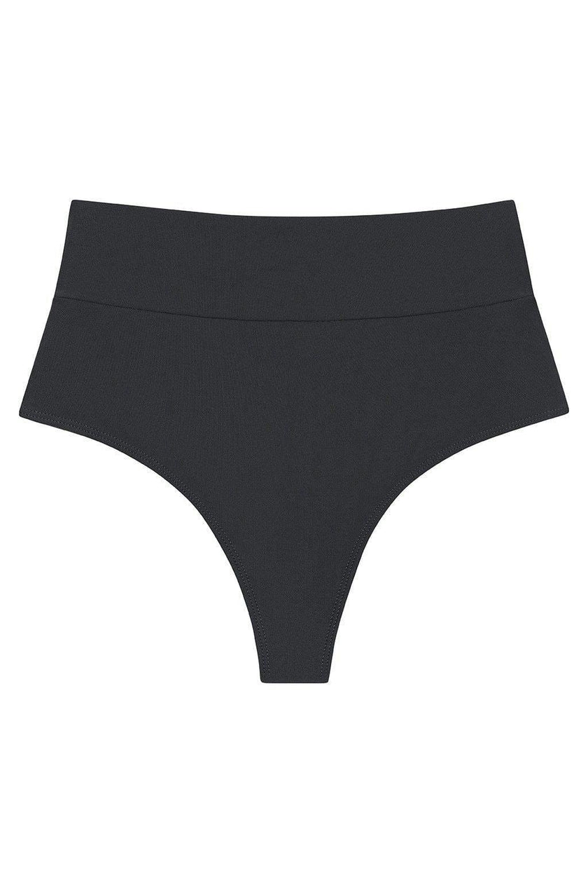 Added Coverage High Rise Bikini Bottom