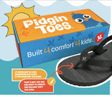 Pidgin Toes® Kids' Flip Flop, Licorice