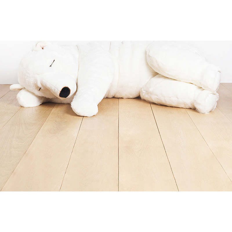 LA PELUCHERIE My Sleeping Lucien Bear - White