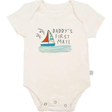 graphic bodysuit | daddy's first mate