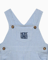 Baby Here Comes Trouble Dungarees