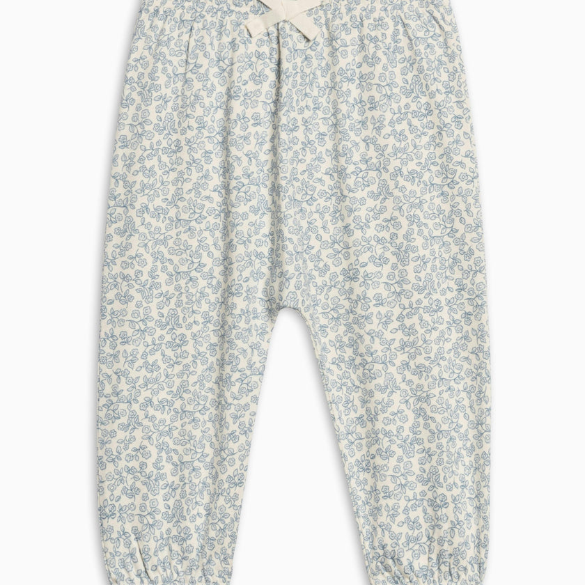 Ria Infant Ruffle Pant - Narelle Floral / Ivory + Sea
