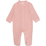 Velour Angel Wing™ Sleepsuit - Gold & Cream