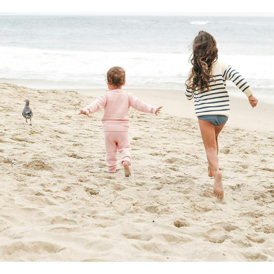 Soft Pink Knit Pant