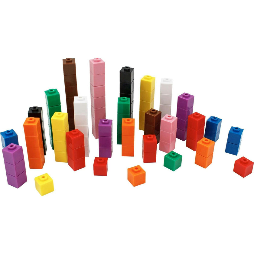 100 Mathcubes - Pack of 100 Multi-Colored Cubes