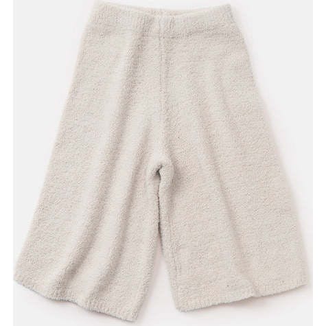 Baby Girls Fuzzy Wide Leg Relaxed Fit Pants
