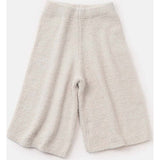 Baby Girls Fuzzy Wide Leg Relaxed Fit Pants