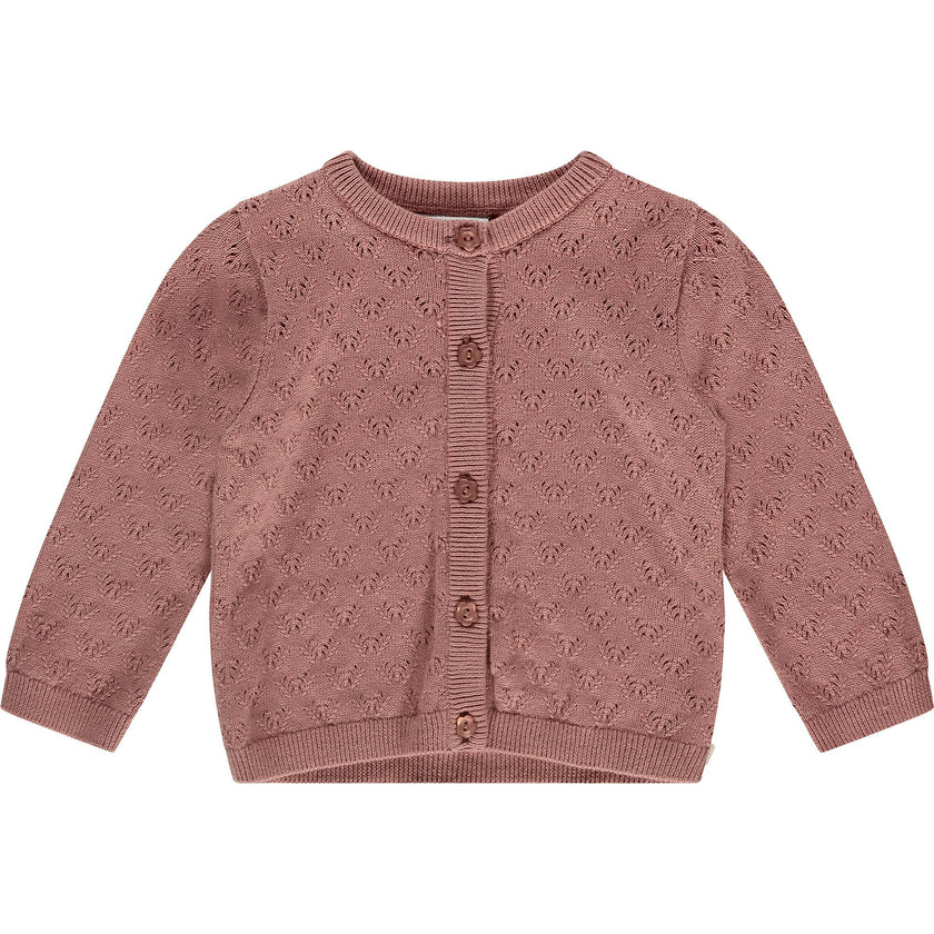 Baby Girl Knit Button-Up Cardigan