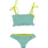 Water garden smocked set