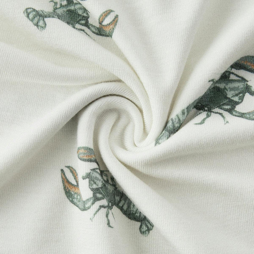 Mint Lobster Luxe Stretch Shortall