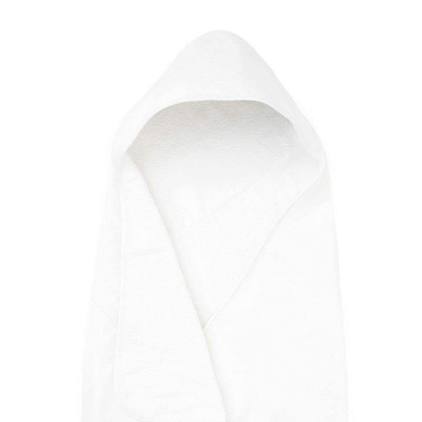 Infant Hooded Towel - White