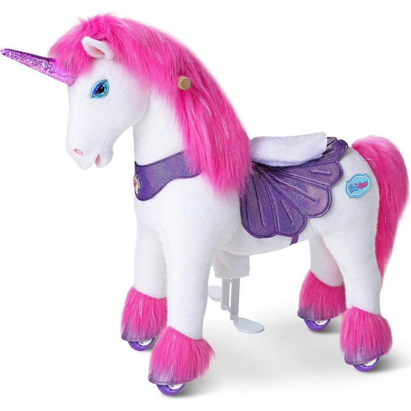 Model Y® Unicorn Ride-On Toy Age 4–7 – Pink/Purple