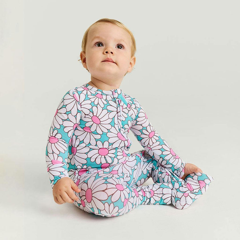 Retro Daisy Convertible One Piece