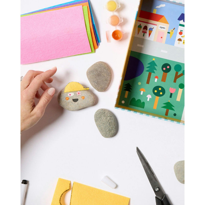 Rock Painting Kit - Faces Edition