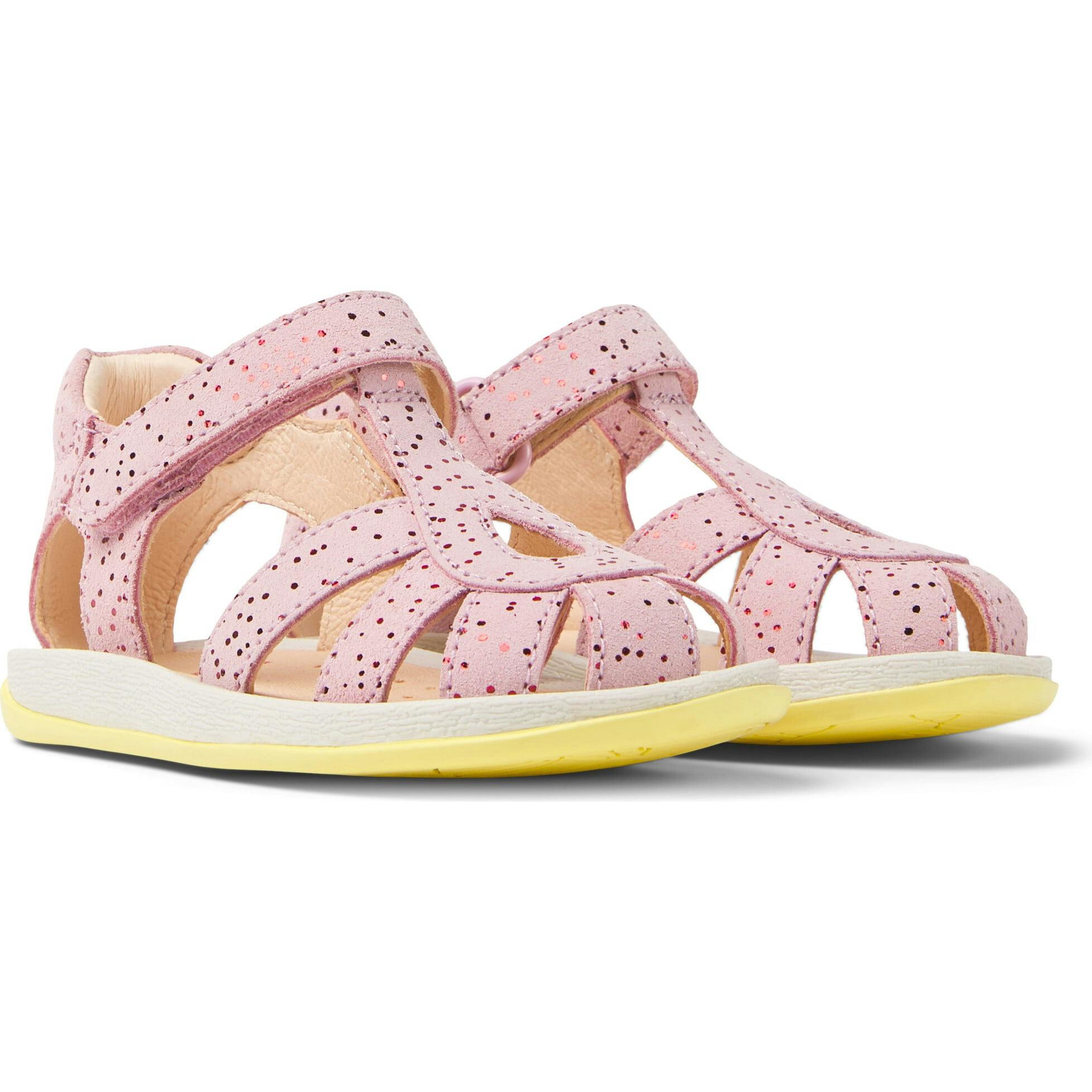 Bicho Dots Sandals, Pastel Pink