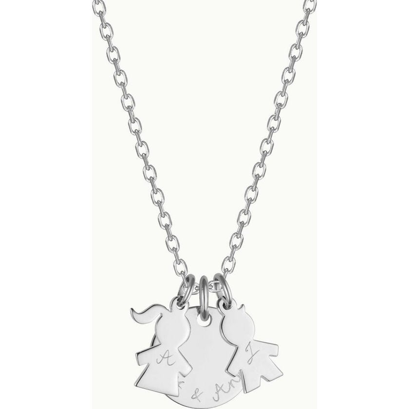 Mini People Charm, Sterling Silver