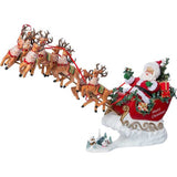 24-Inch Fabriché Musical Santa with Eight