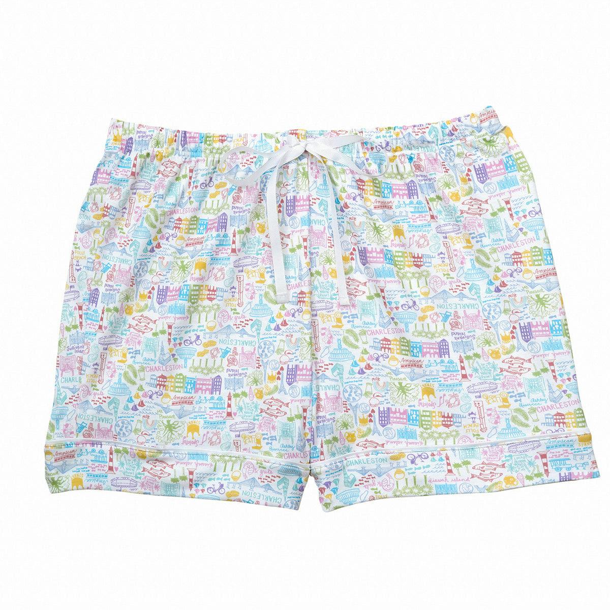 Charleston Women’s Button Front Short Pajama Set