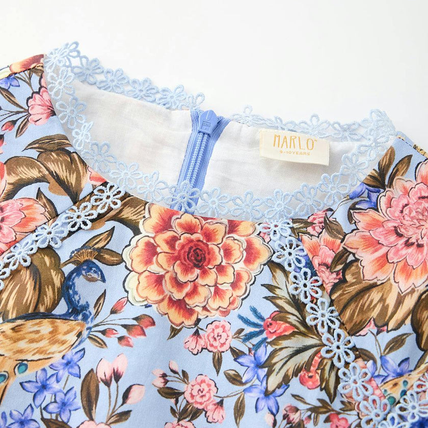 Iliana Cotton Mini Dress
