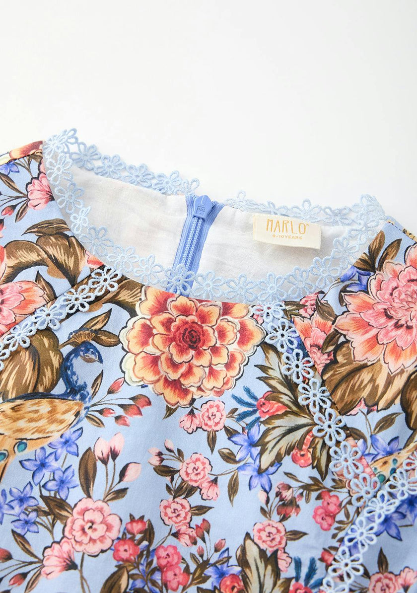 Iliana Cotton Mini Dress