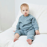 Heathered Vintage Sherpa Sweatshirt and Sweatpant Set