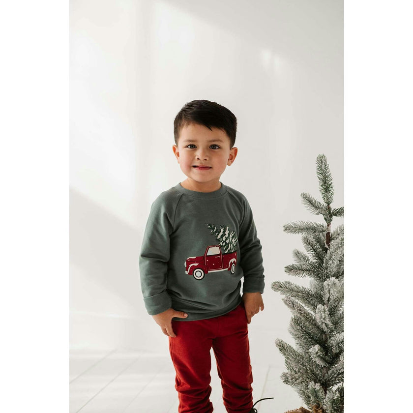 Girl's Raglan Sweatshirt