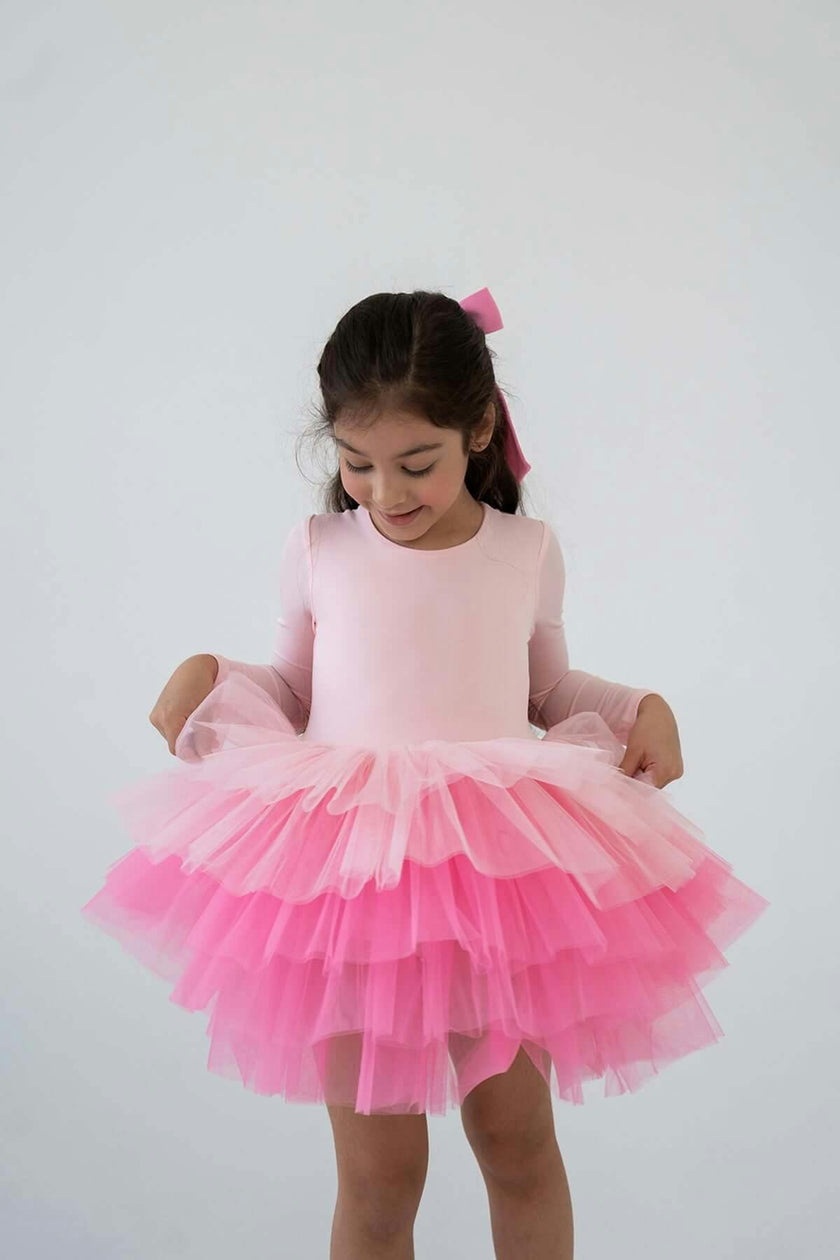 Pink Love Tutu Dress