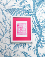 Palm Springs Matchbook Art Print
