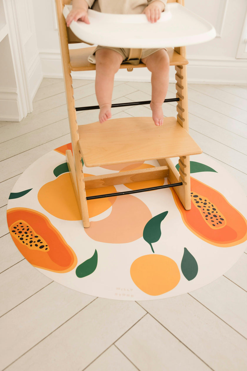Catch All Mat for Mealtime & Playtime Mess