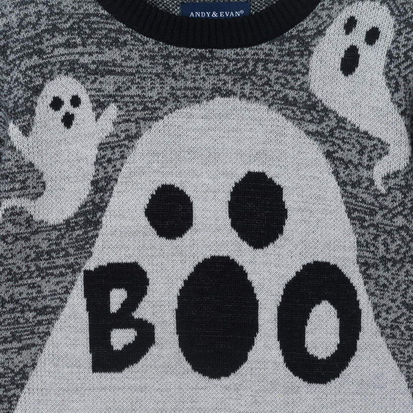 Kids Graphic Sweater | Boo Ghost