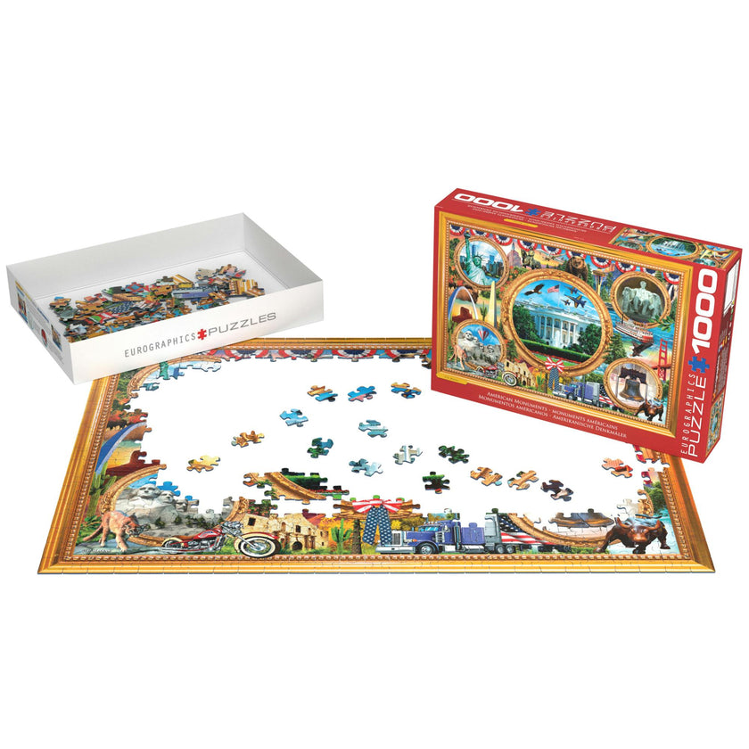 American Monuments - 1000 PC Puzzle