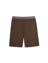 men's organic cotton shorts - mocha