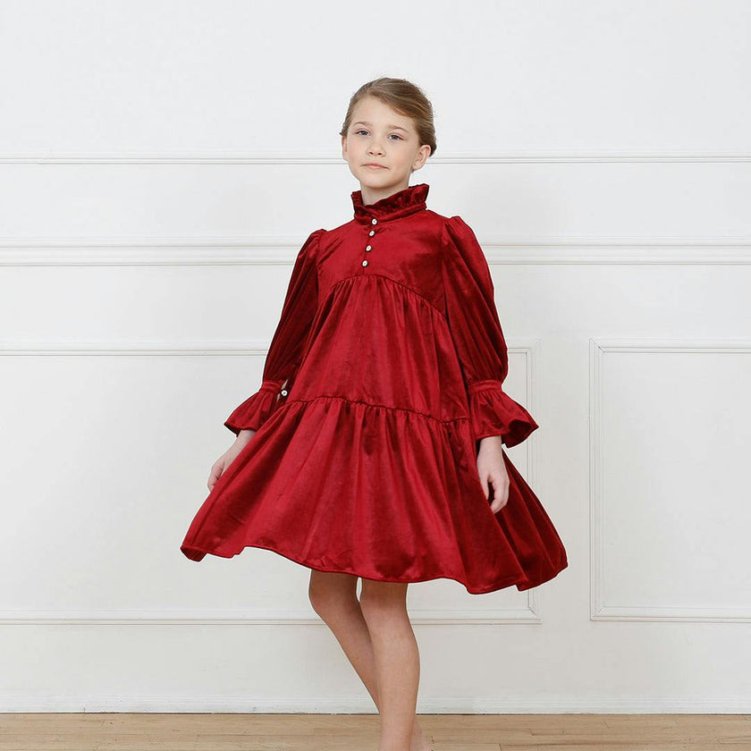 Evelyn dress (teal blue)